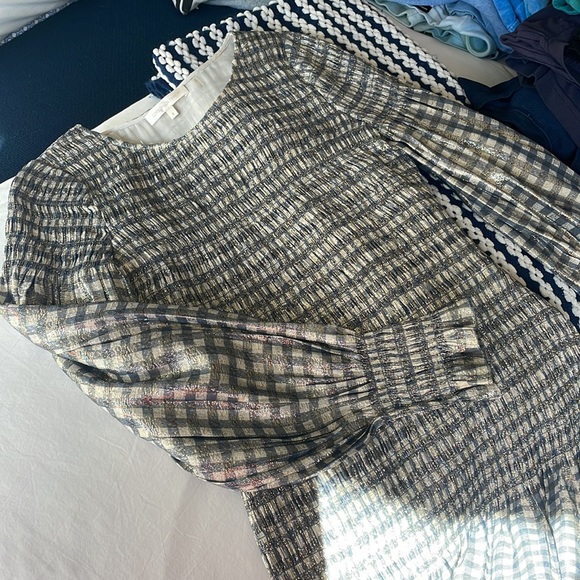 Love shack fancy dress metallic size S - Picture 5 of 12